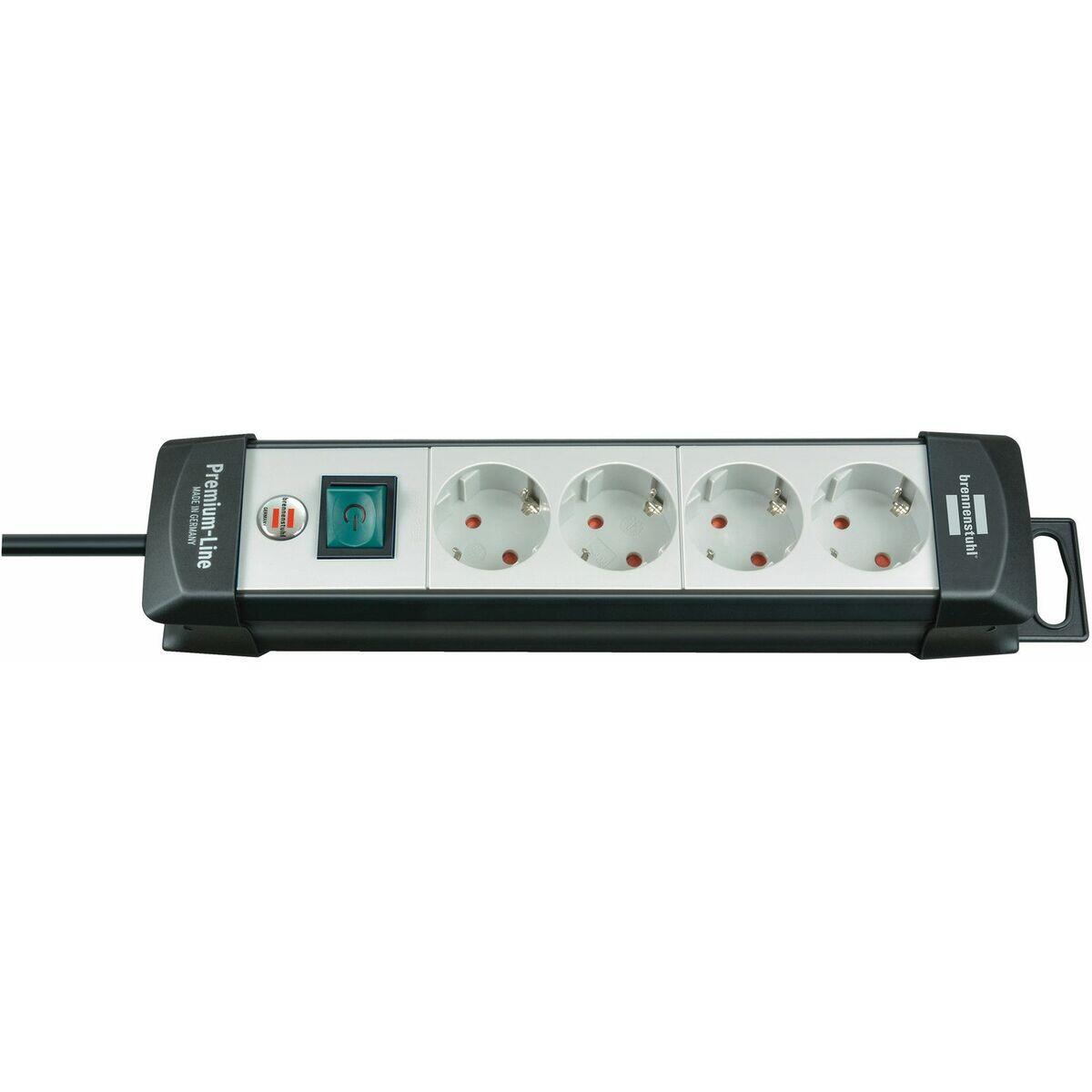 Multiprise 6 Prises avec Interrupteur Brennenstuhl Premium-Line 3600 W 4/5