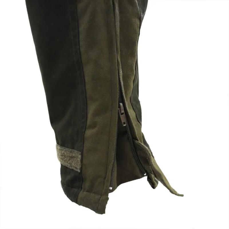 Salopette Grand Nord polyester polaire kaki marron 38 à 60 2/5