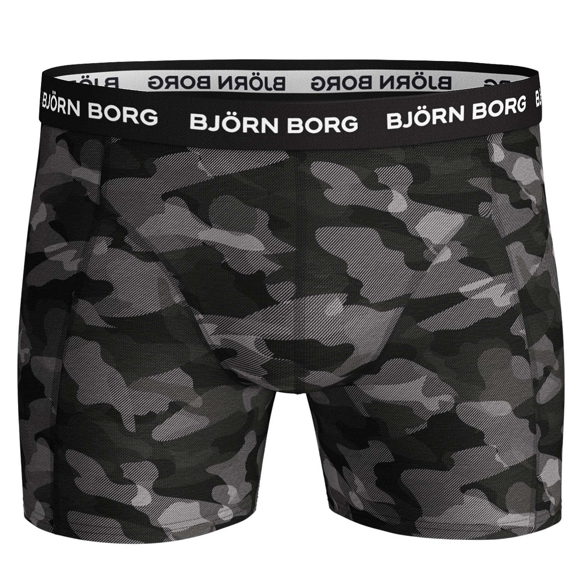 Boxer Hommes Paquet de 3 Conforme à la silhouette-Cotton Stretch Boxer Trunks 3P 3/5