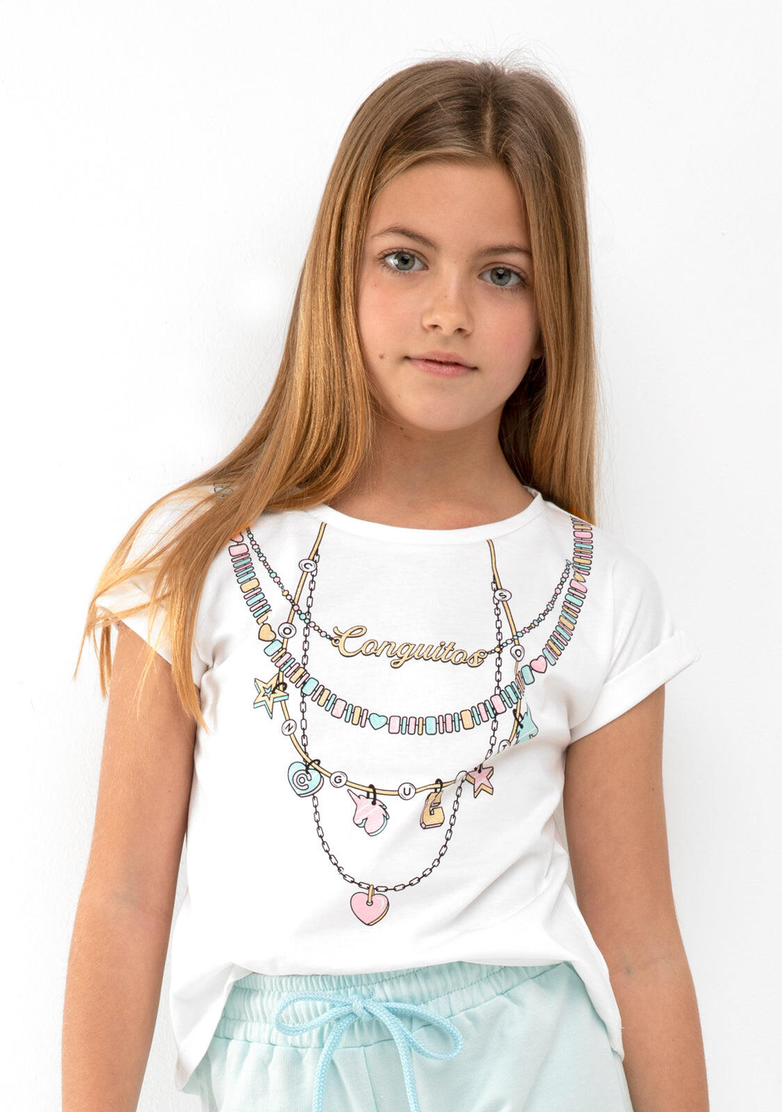 Camiseta Collares Blanco 3/5