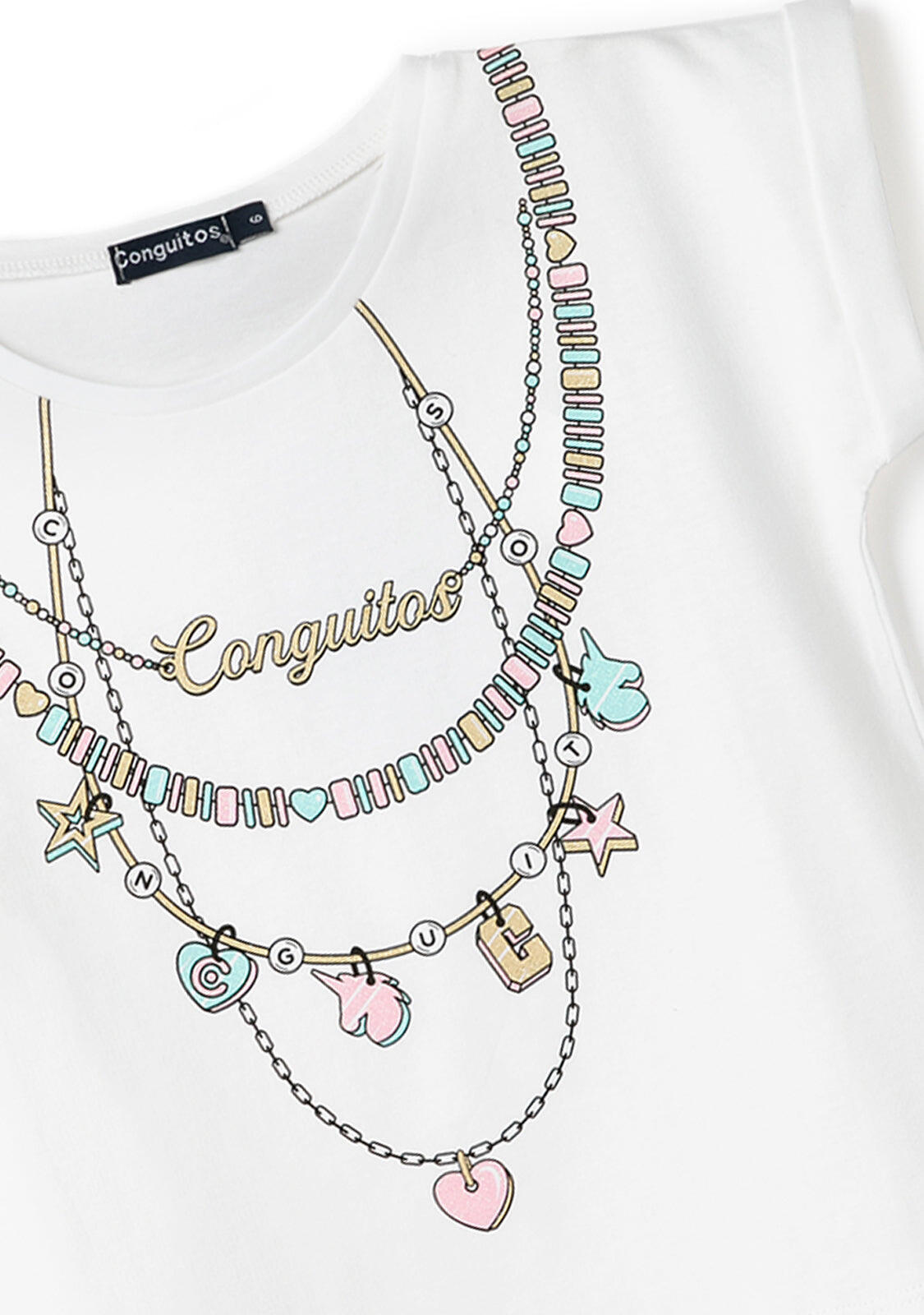 Camiseta Collares Blanco 2/5