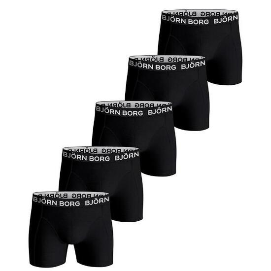 Boxershort Herren 5er Pack Figurbetont-Cotton Stretch Trunks Big Logo 5P