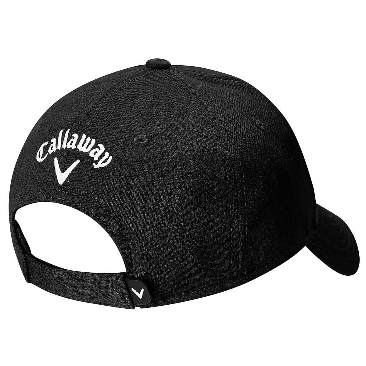 Callaway Golf Mens Front Crested Tour Logo Cap - Black - One Size 2/2