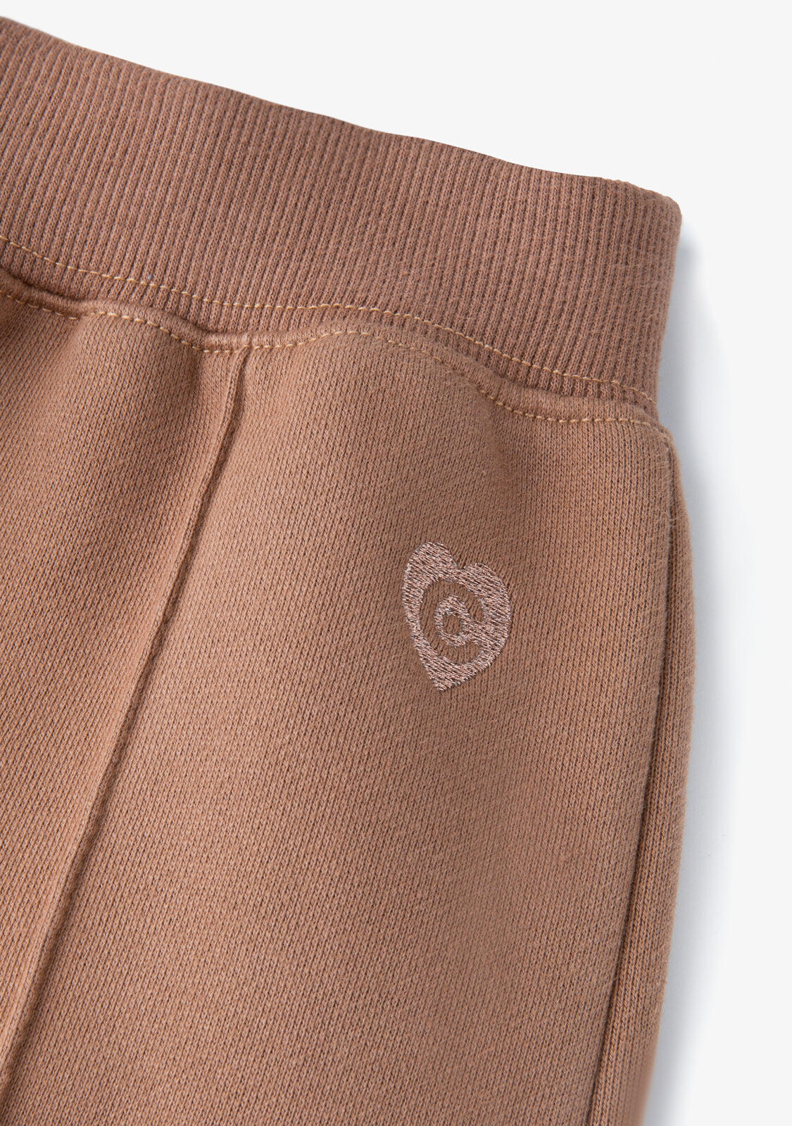 Joggers de Niña Basic Marrón 4/4