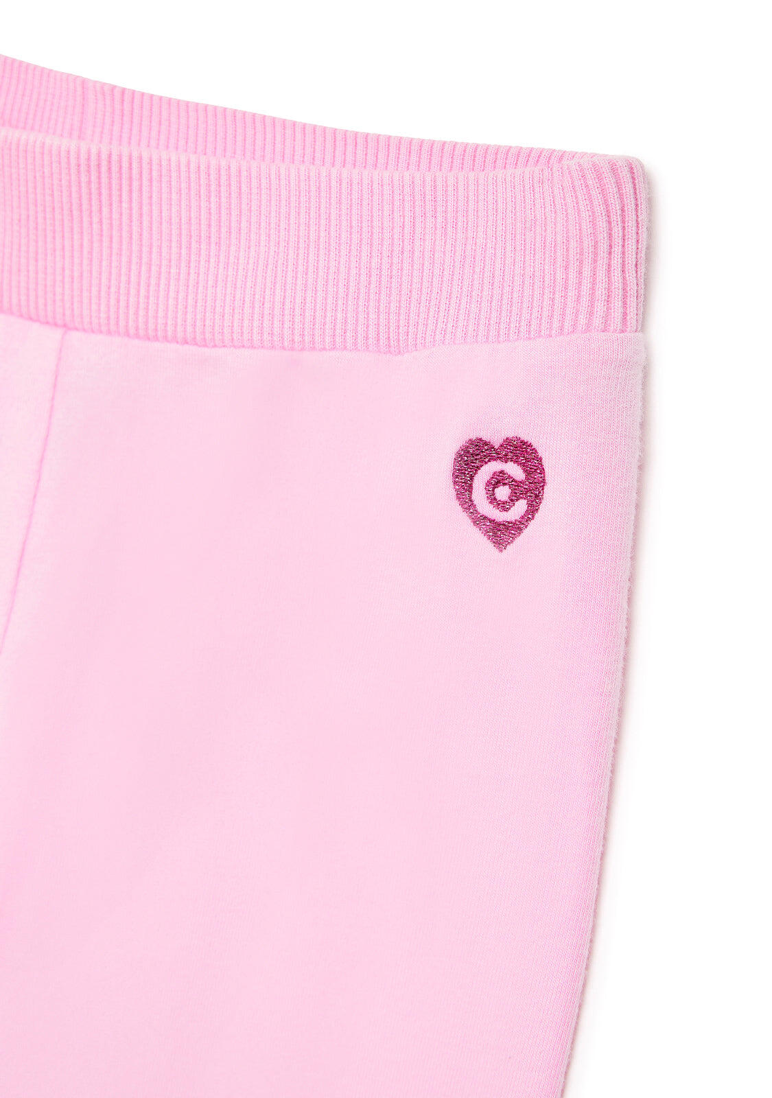 Leggings Bajo Elástico Rosa 2/3