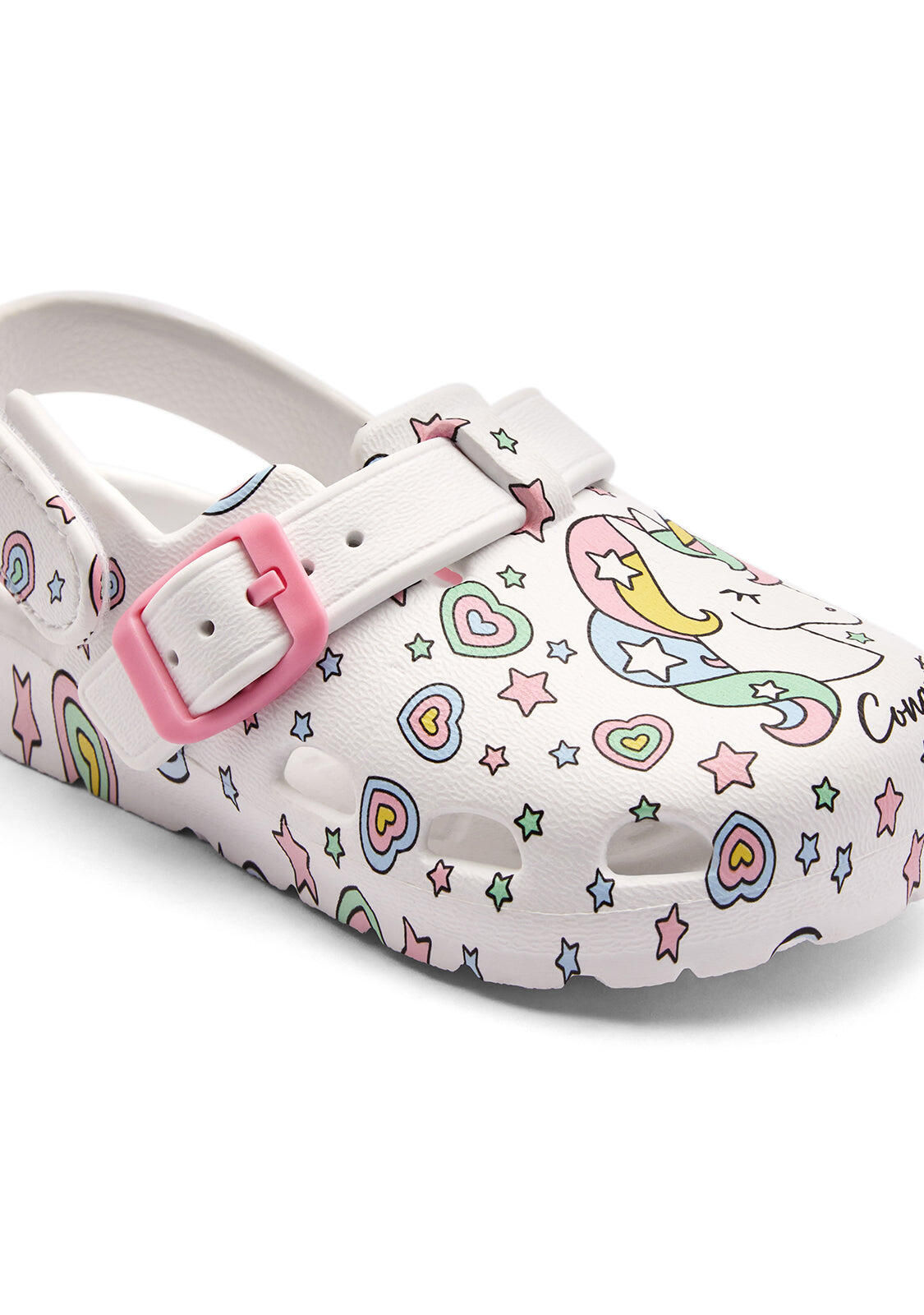 Sandalias Conguitos Zueco Fantasía Unicornio 3/3