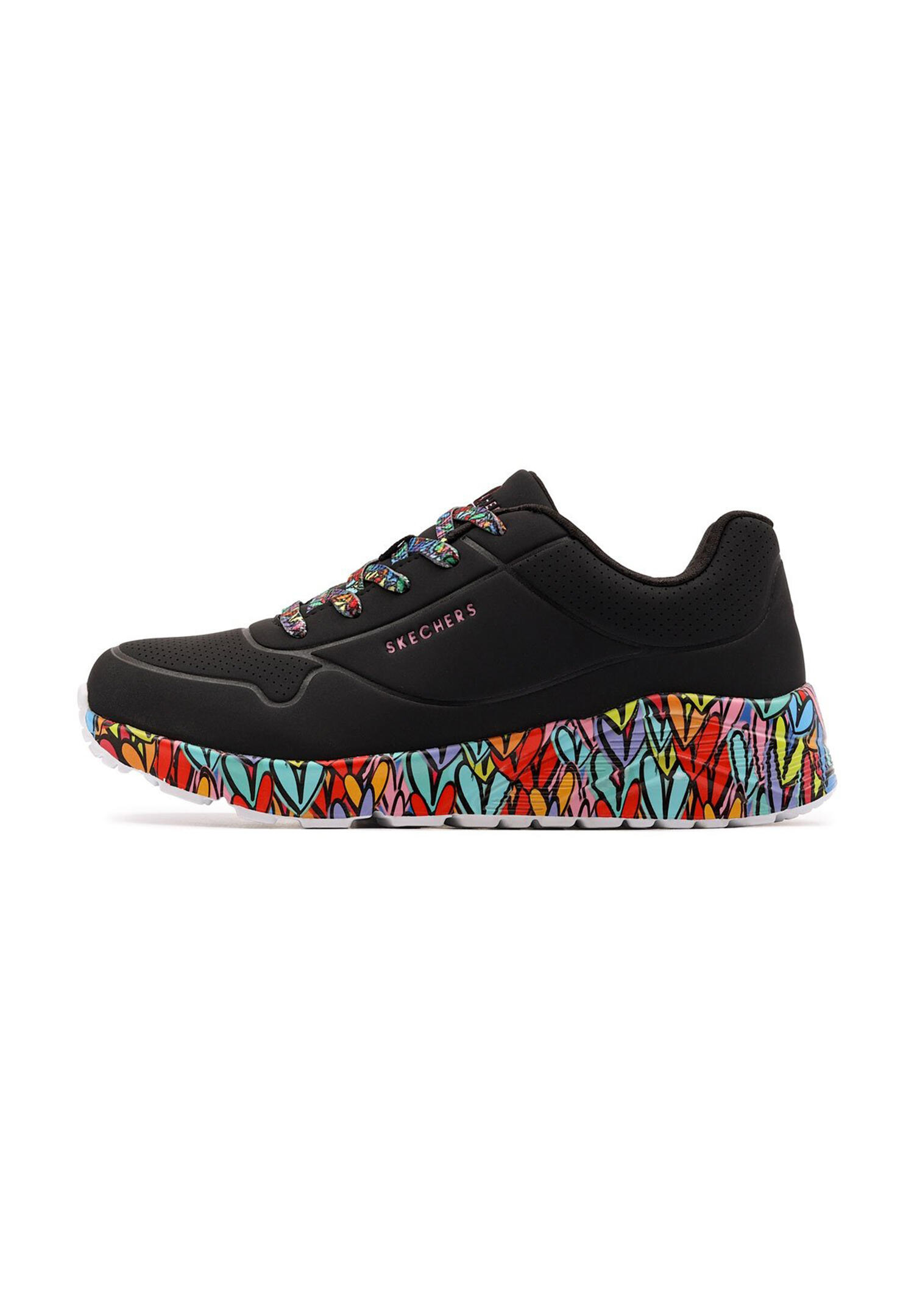 Baskets Garçon Baskets Skechers 314088L Noir Noir Skechers 2/5