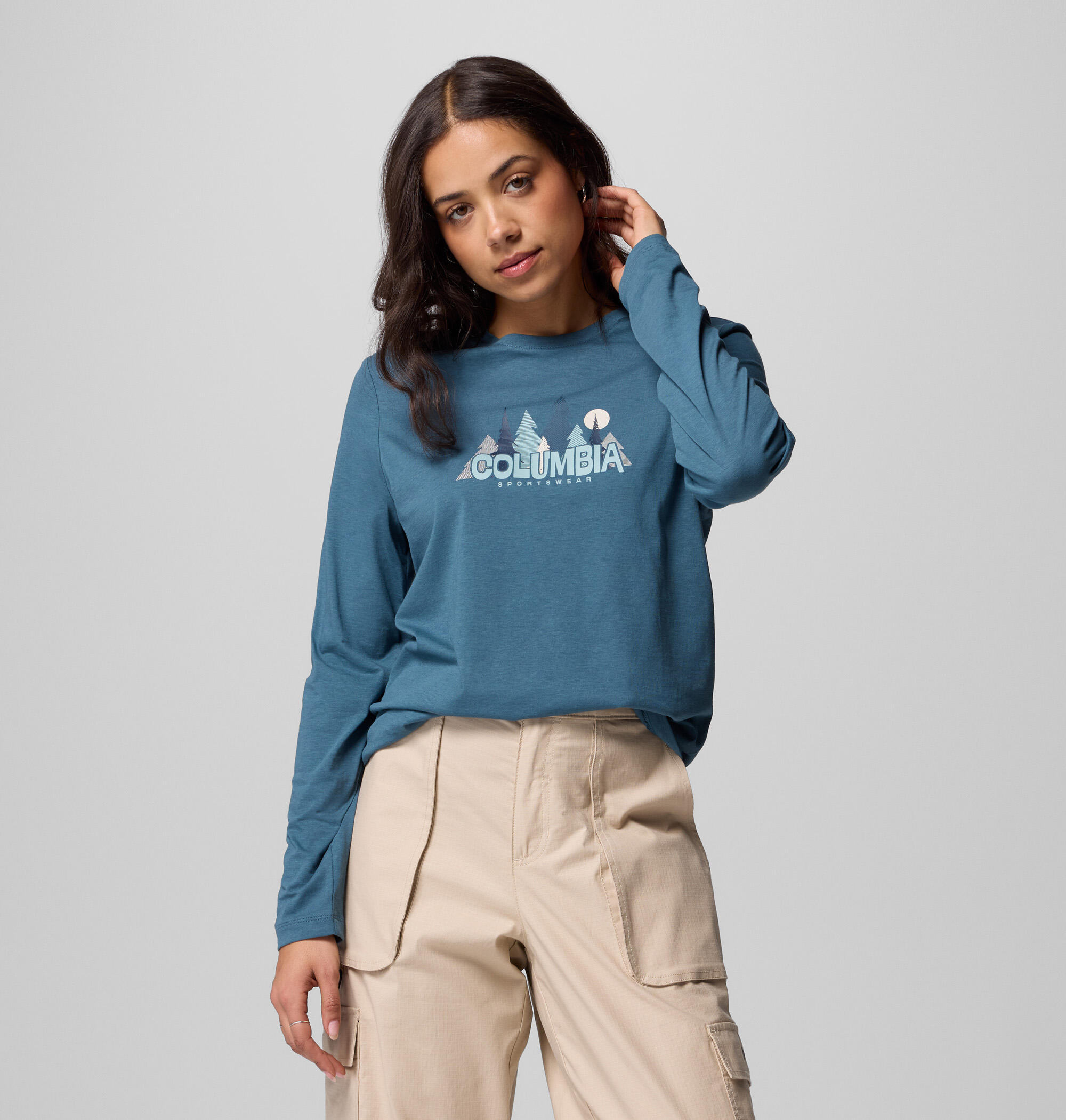 T-shirt à manches longues Columbia Ruby Springs Graphic Tee 2/6