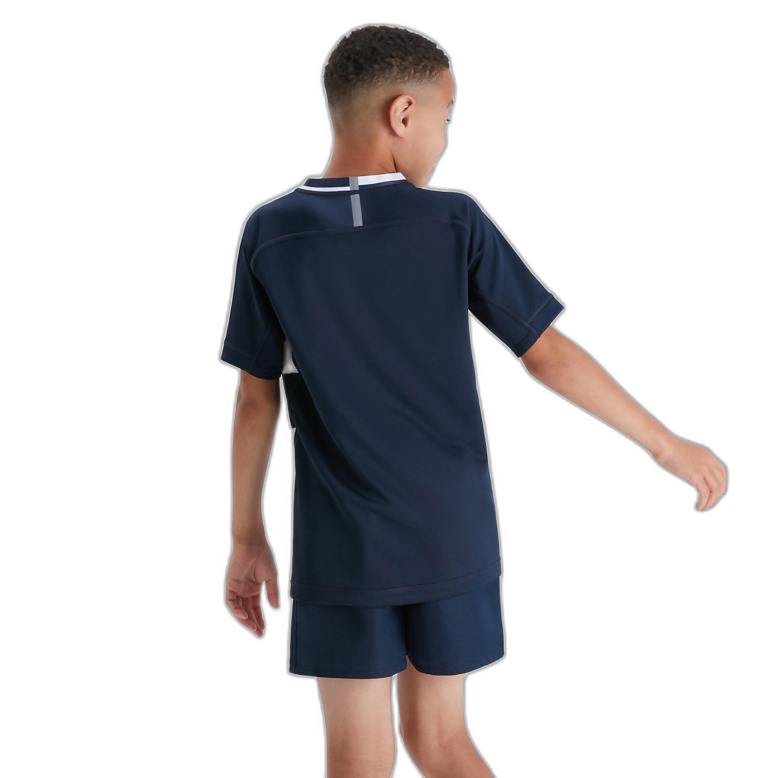 Gestreiftes Kindertrikot Canterbury Vapodri Evader 4/5