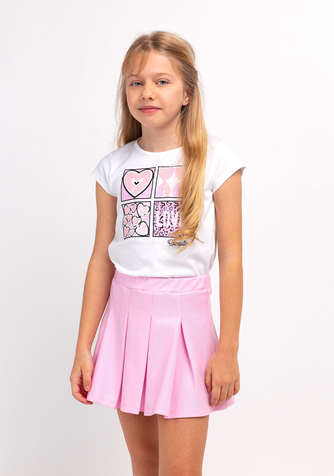 Camisetas De Niña En Blanco 2/4