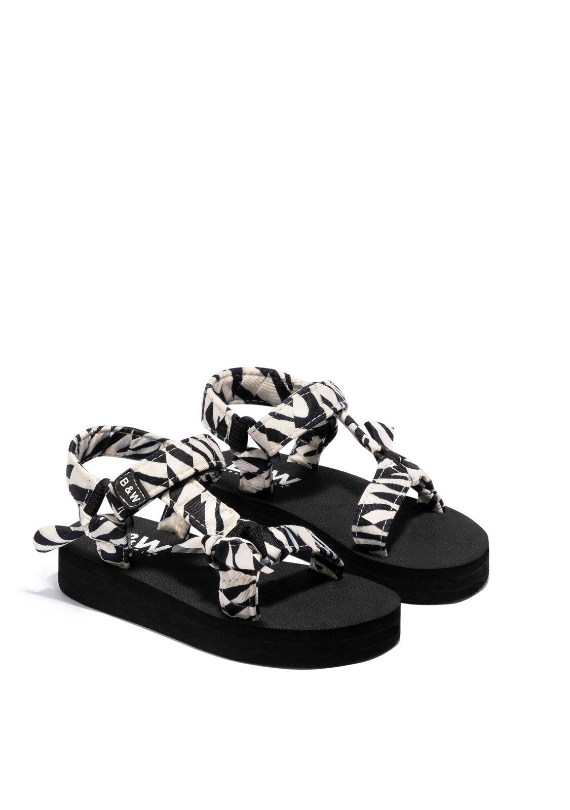 Sandalias Conguitos Zebra  B&W 2/3