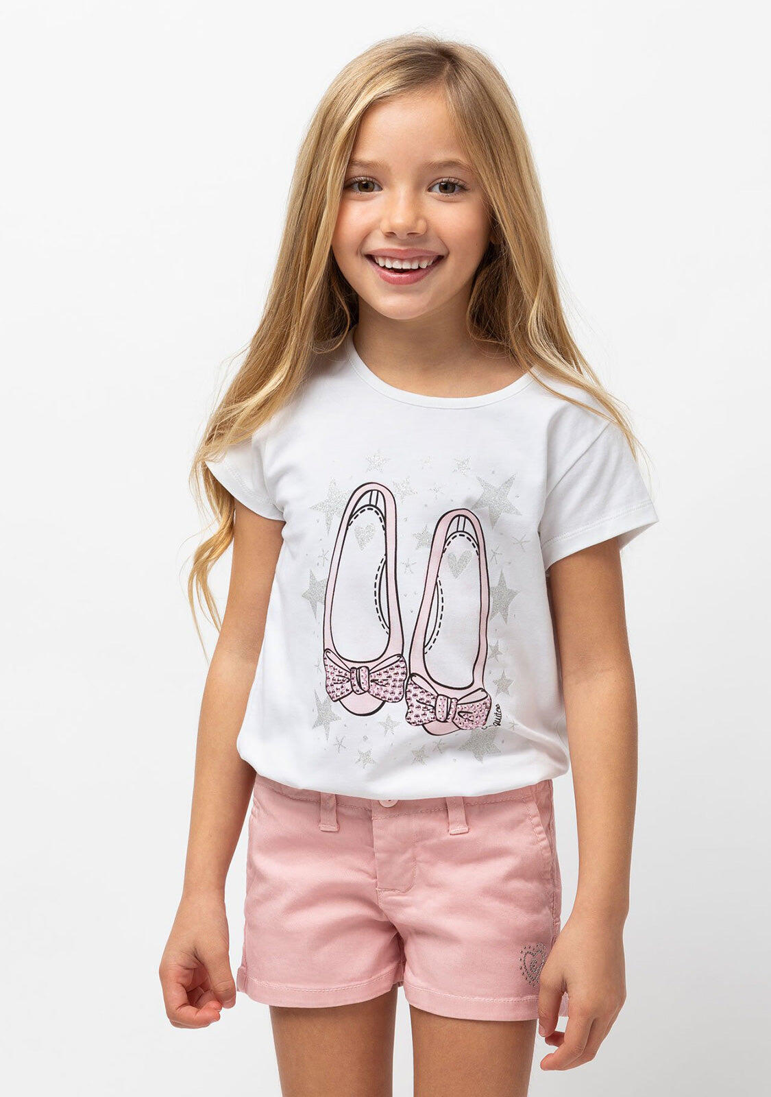 Camiseta de Niña Bailarinas Rosa 5/5
