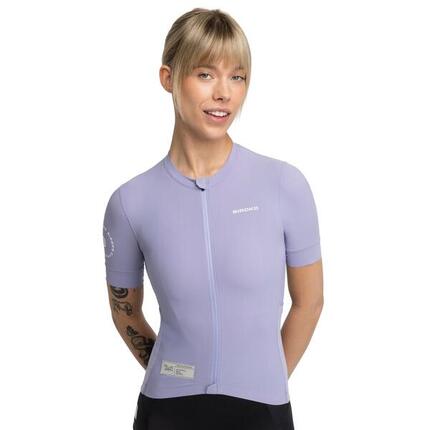 Damen Radsport kurzärmeliges gravel-radtrikot GM2 Andina Lila