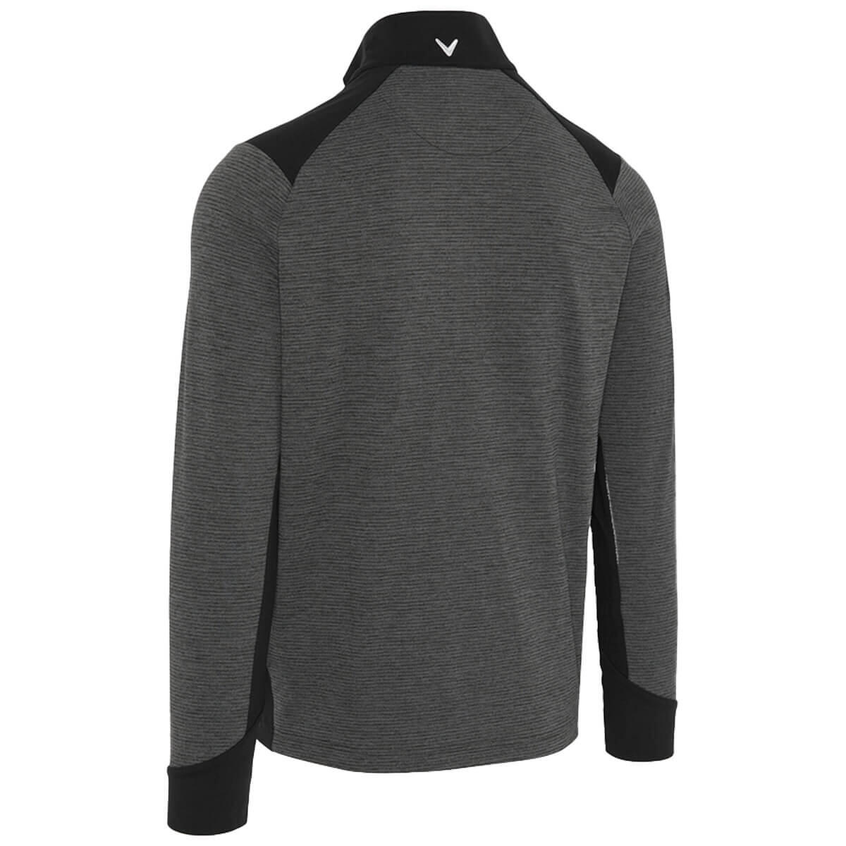 Callaway Soft Touch Blocked 1/4 Zip Pullover Gris Foncé Hommes 2/5