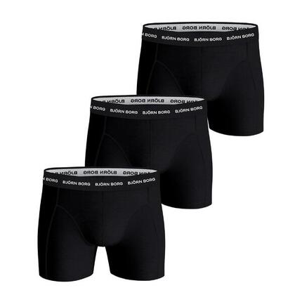 Boxershort Herren 3er Pack Figurbetont-Cotton Stretch Boxer Trunks 3P