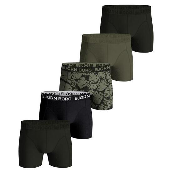 Boxershort Herren 5er Pack Figurbetont-Cotton Stretch Trunks Big Logo 5P