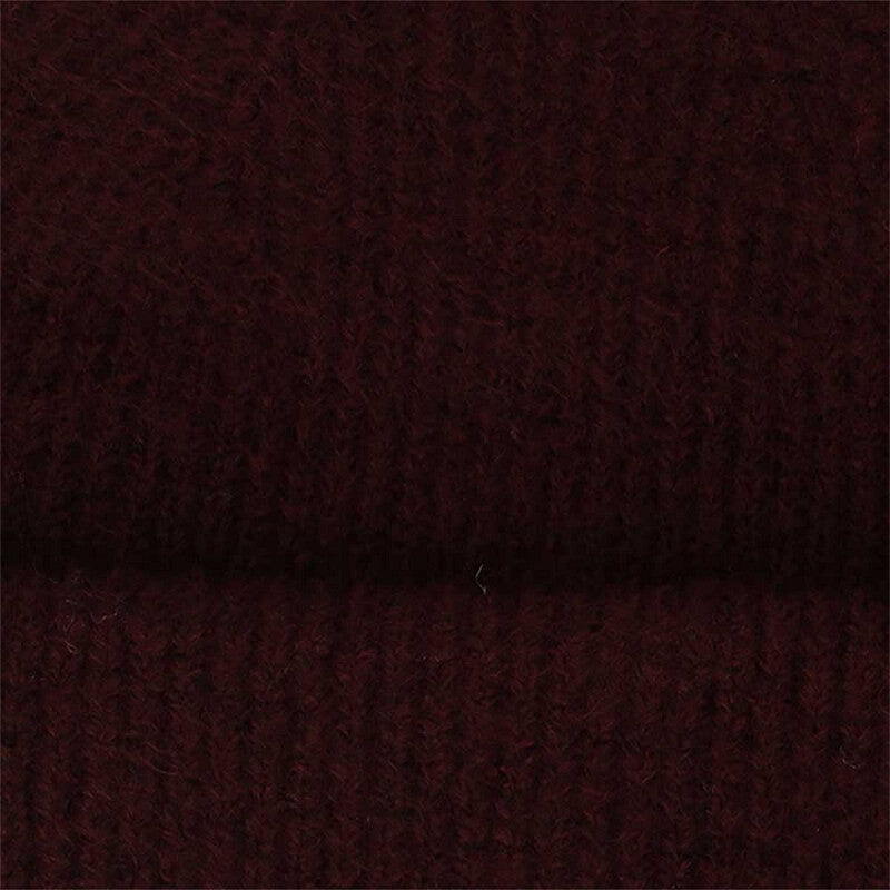 Dames Muts & Sjaal Set One Size Burgundy 4/4