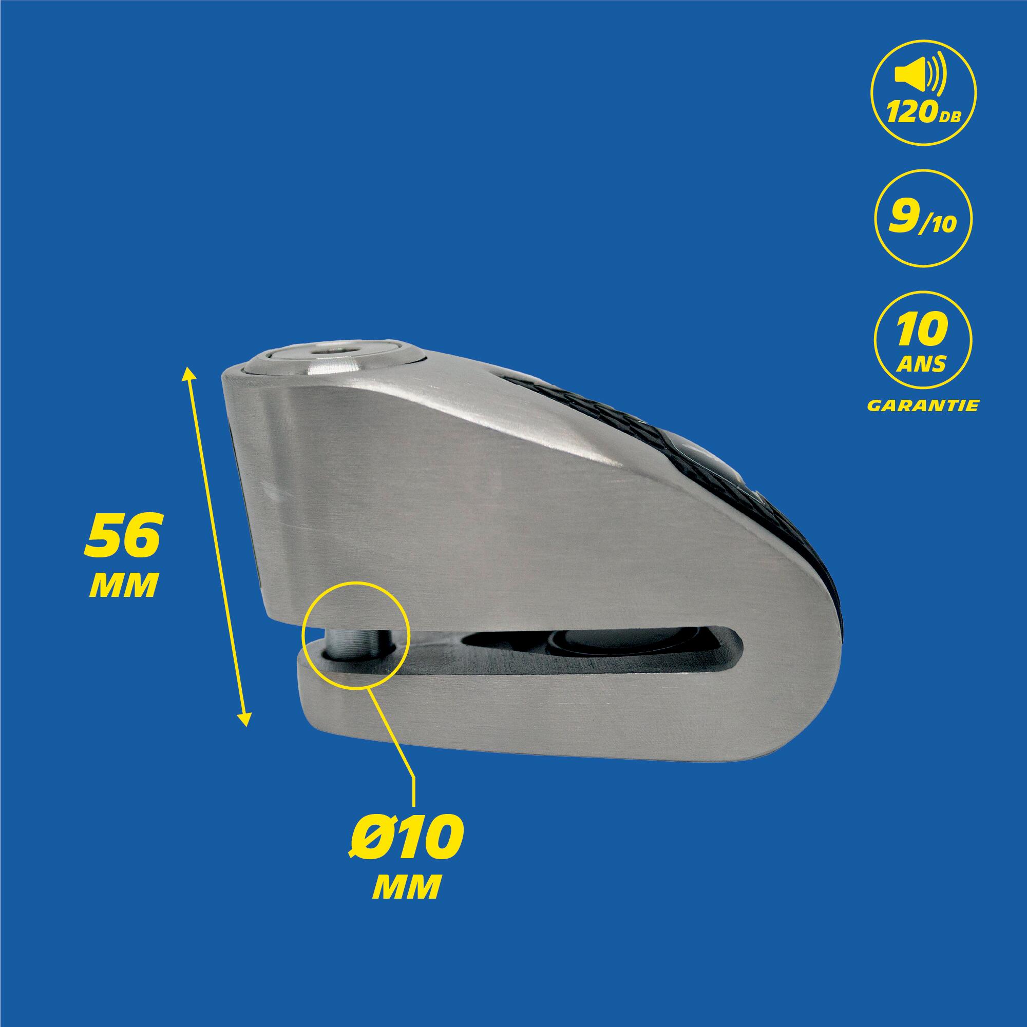 Bloque Disque Alarme SRA Inox 2/4