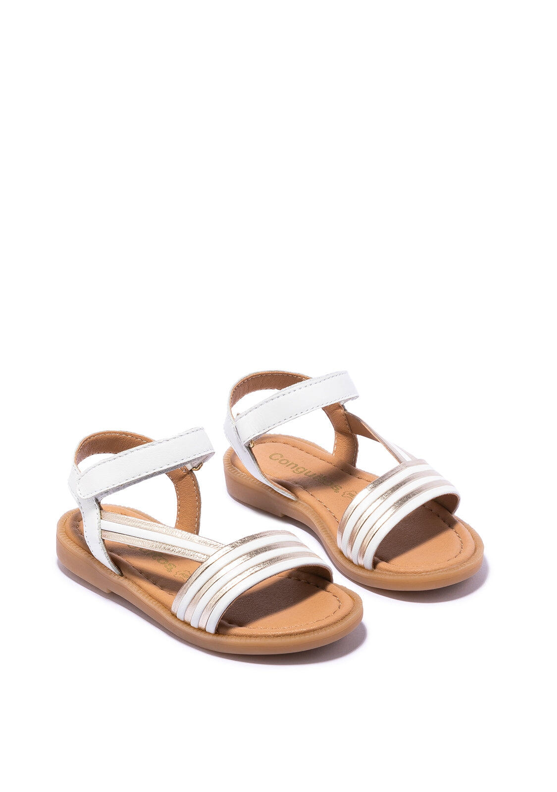 Sandalias Conguitos Adherente Rayas 2/3