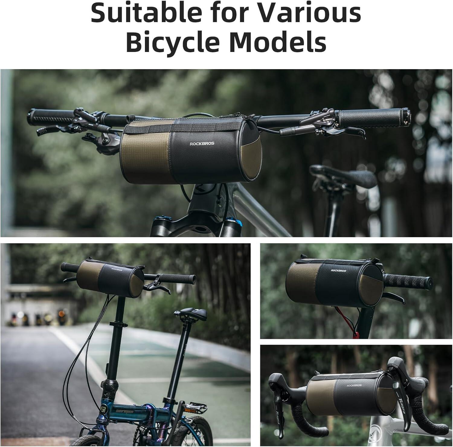 Borsa da manubrio con tracolla per bicicletta 7/7
