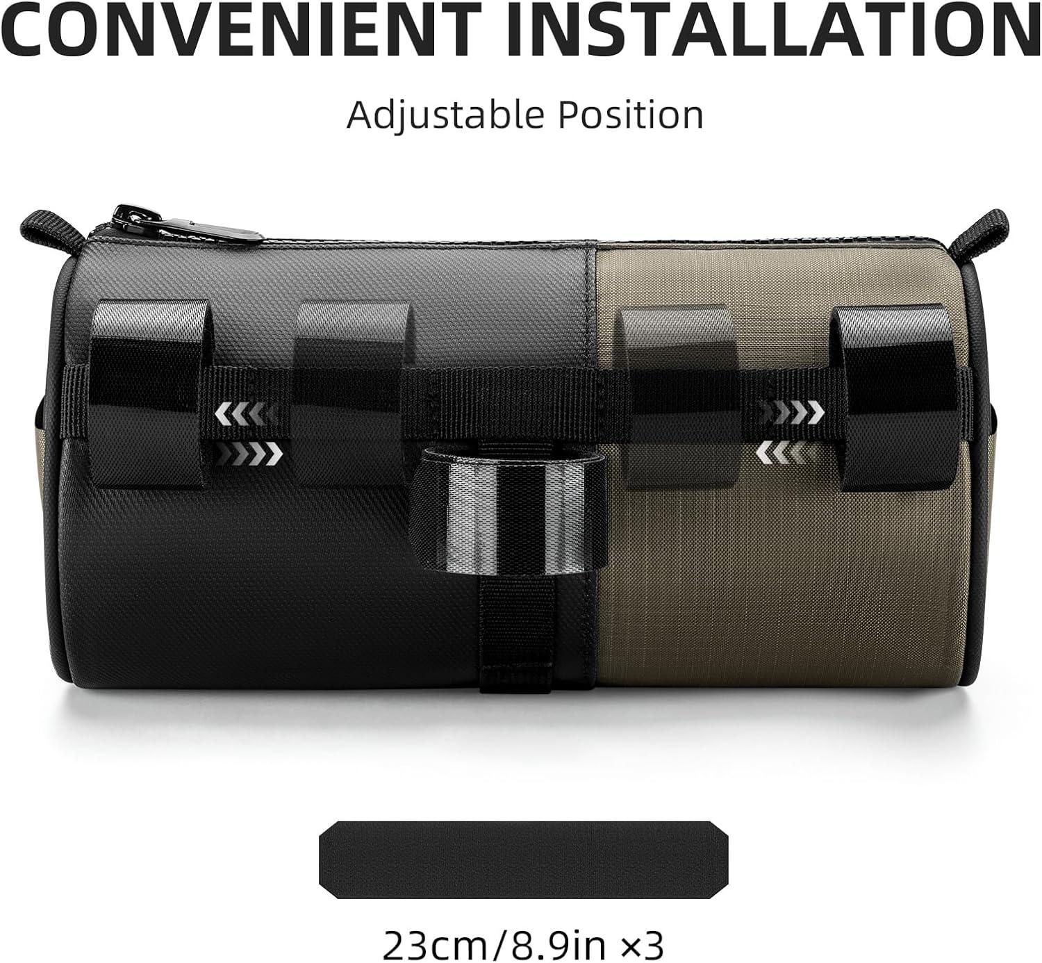 Borsa da manubrio con tracolla per bicicletta 4/7