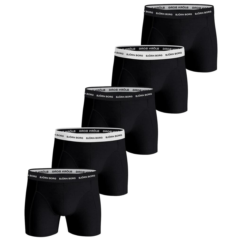 Boxer shorts Men Pack of 5 Figure hugging-Cotton Stretch Boxer