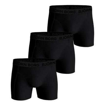 Boxershort Herren 3er Pack Figurbetont-Cotton Stretch Boxer Trunks 3P