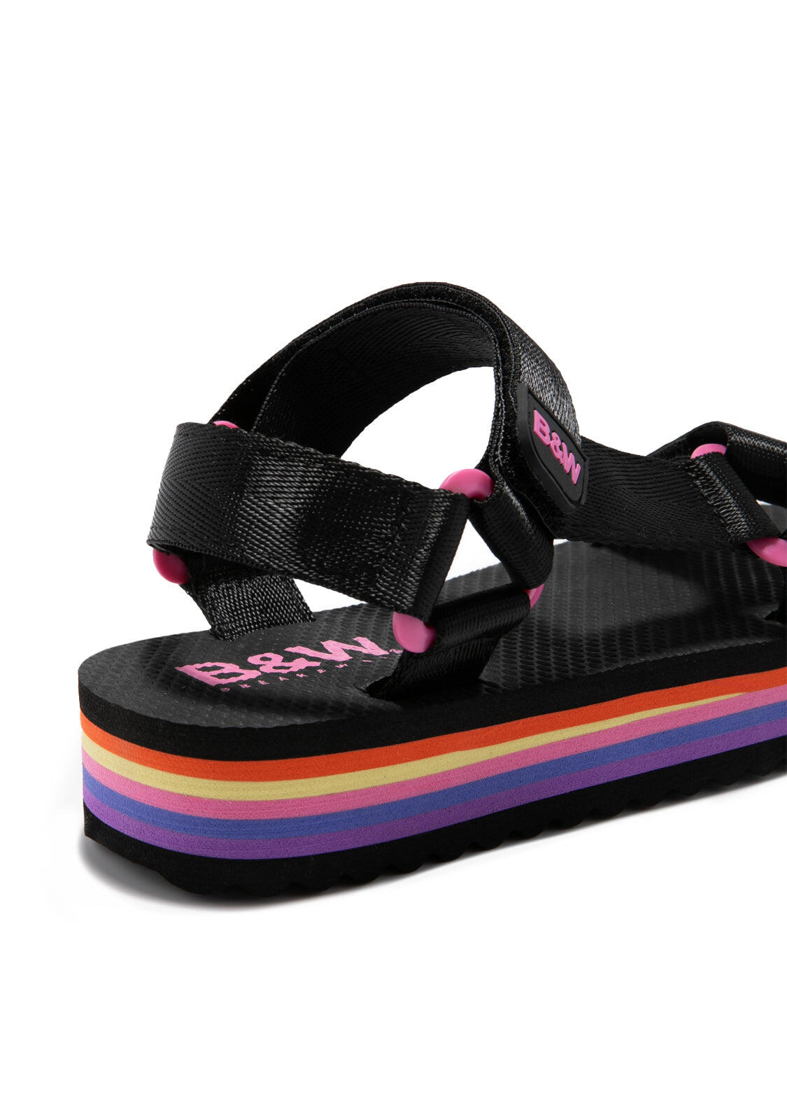 Sandalias Conguitos Platform  B&W Barefoot 2/4