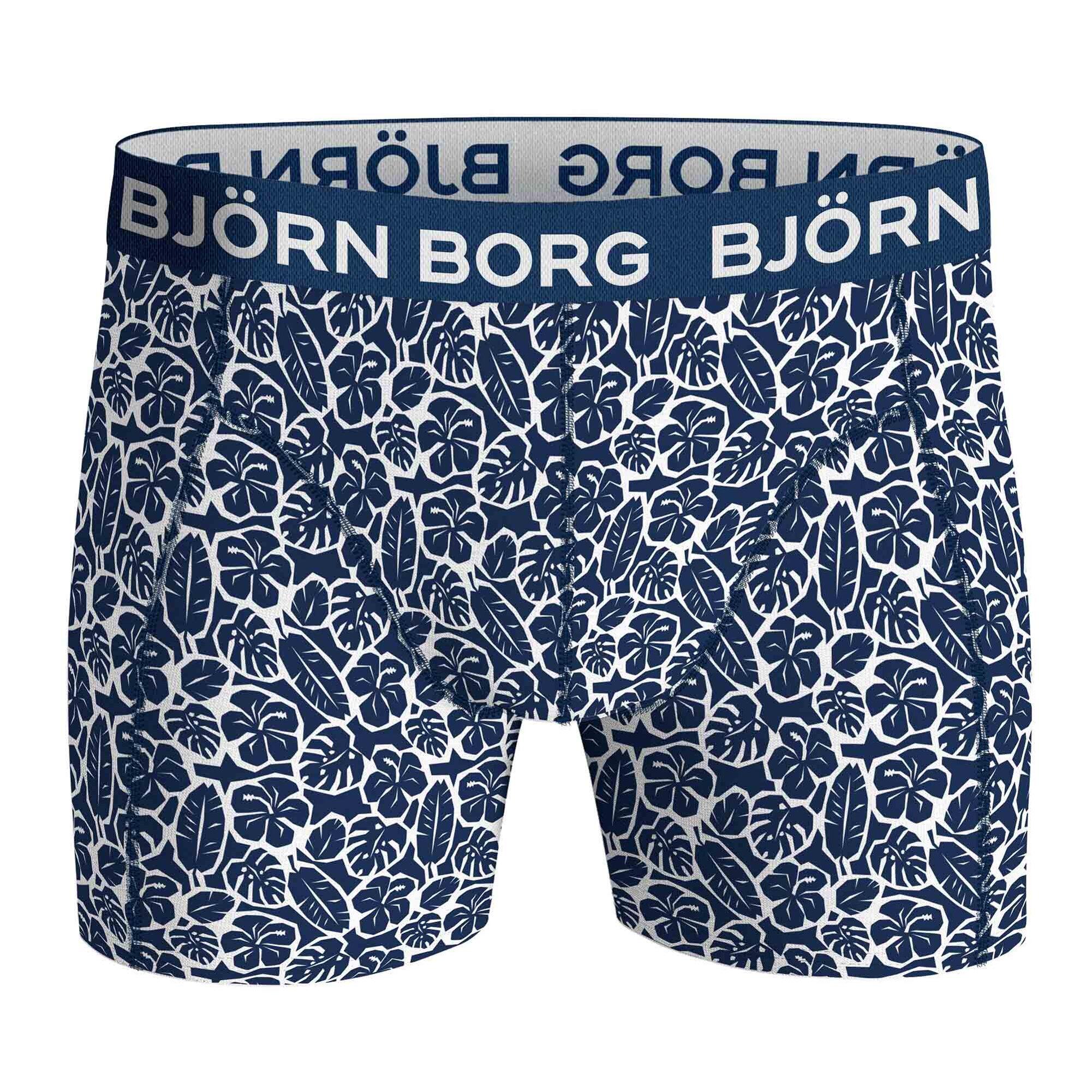 Boxer Hommes Paquet de 3 Conforme à la silhouette-Cotton Stretch Boxer Trunks 3P 3/4