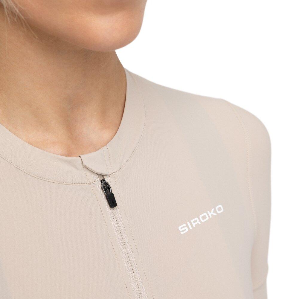 Damen Radsport kurzärmeliges gravel-radtrikot GM2 Raíz Beige 4/7