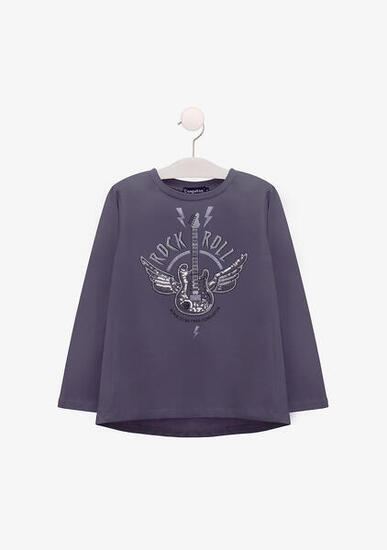 Camiseta de Niña en Morado