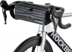 Sacoche de guidon étanche pour vélo avec bandoulière