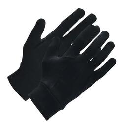 Gants chasse fins élastiques coton lycra noir taille unique