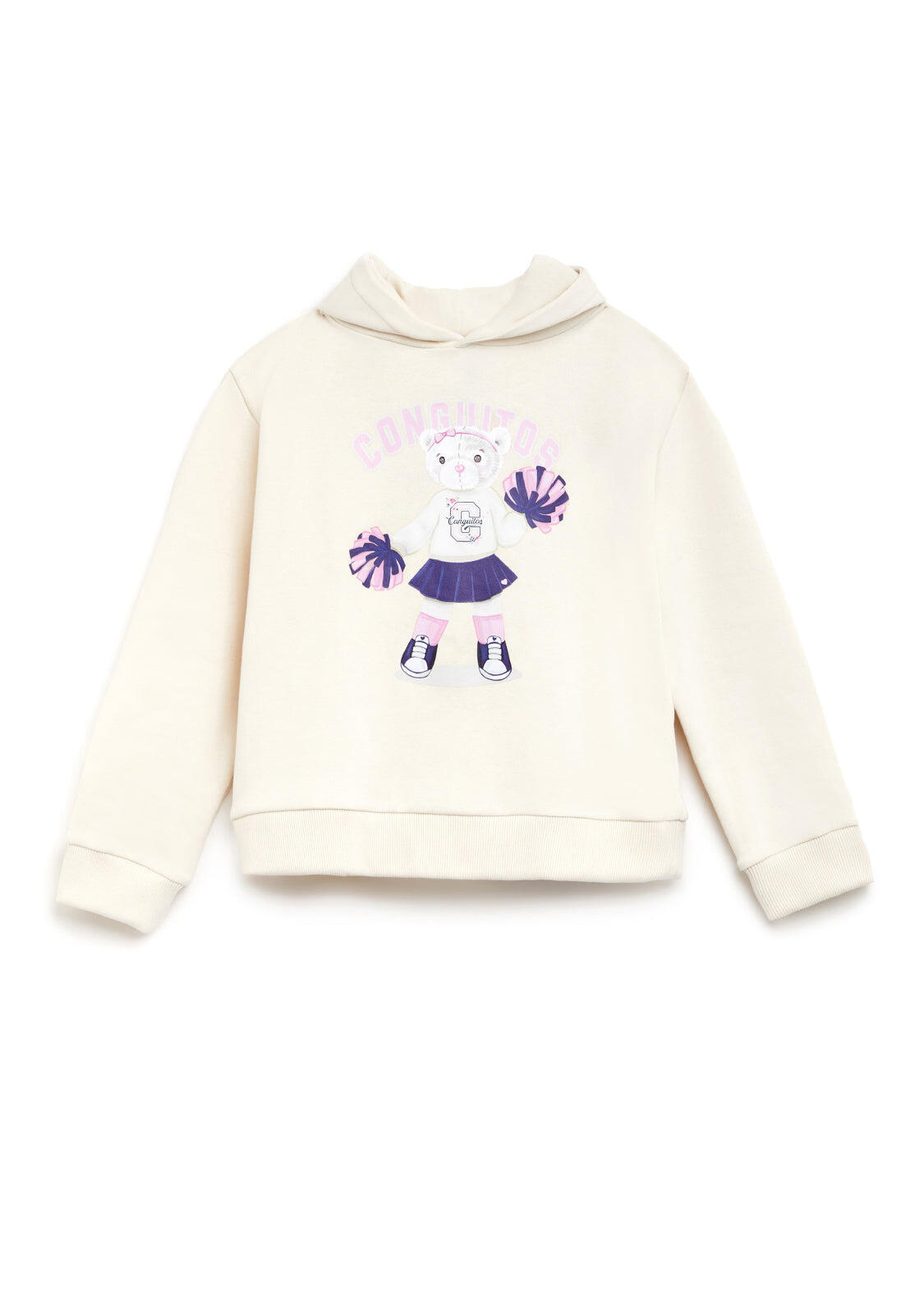 Sudadera Algodón Estampado Oso Conguitos 3/5