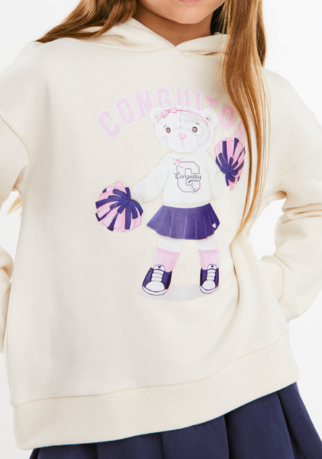 Sudadera Algodón Estampado Oso Conguitos 4/5