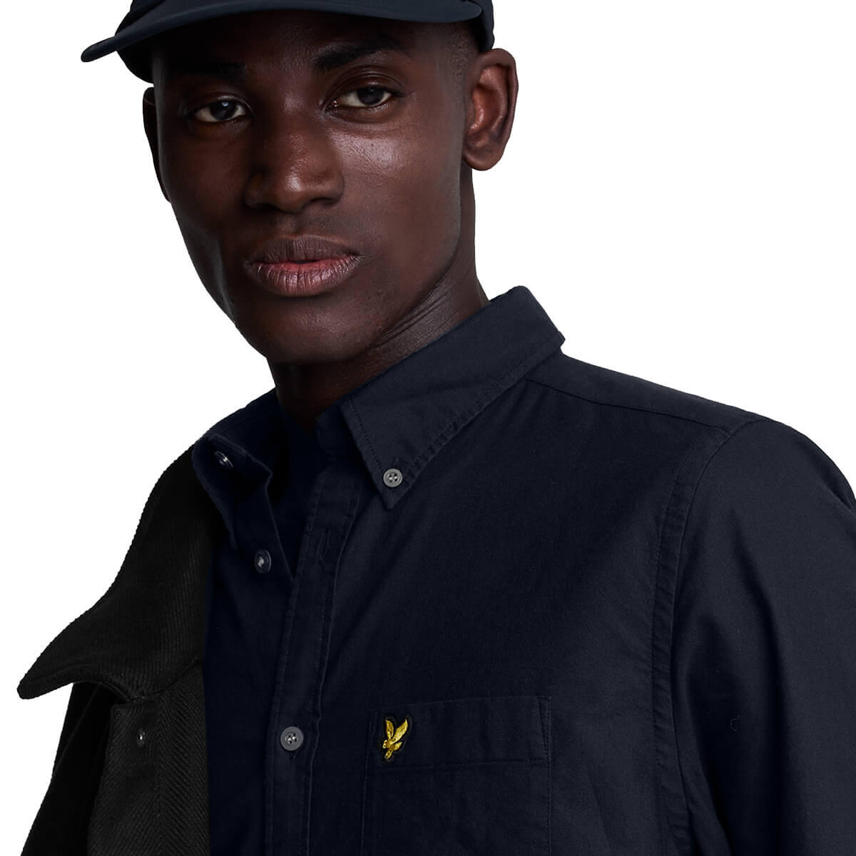 Camisa lisa de manga larga Lyle & Scott Oxford 3/6