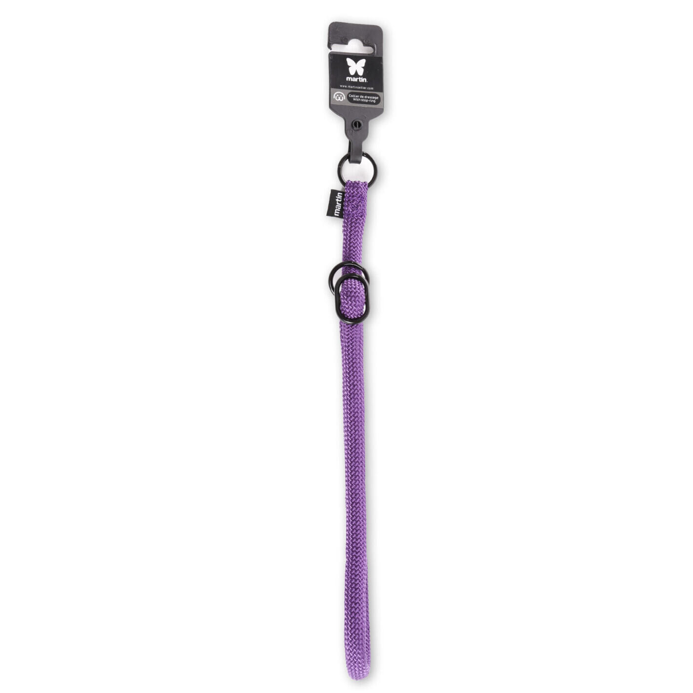 Collare per cani in nylon educazione rotonda classica Martin Sellier 2/2
