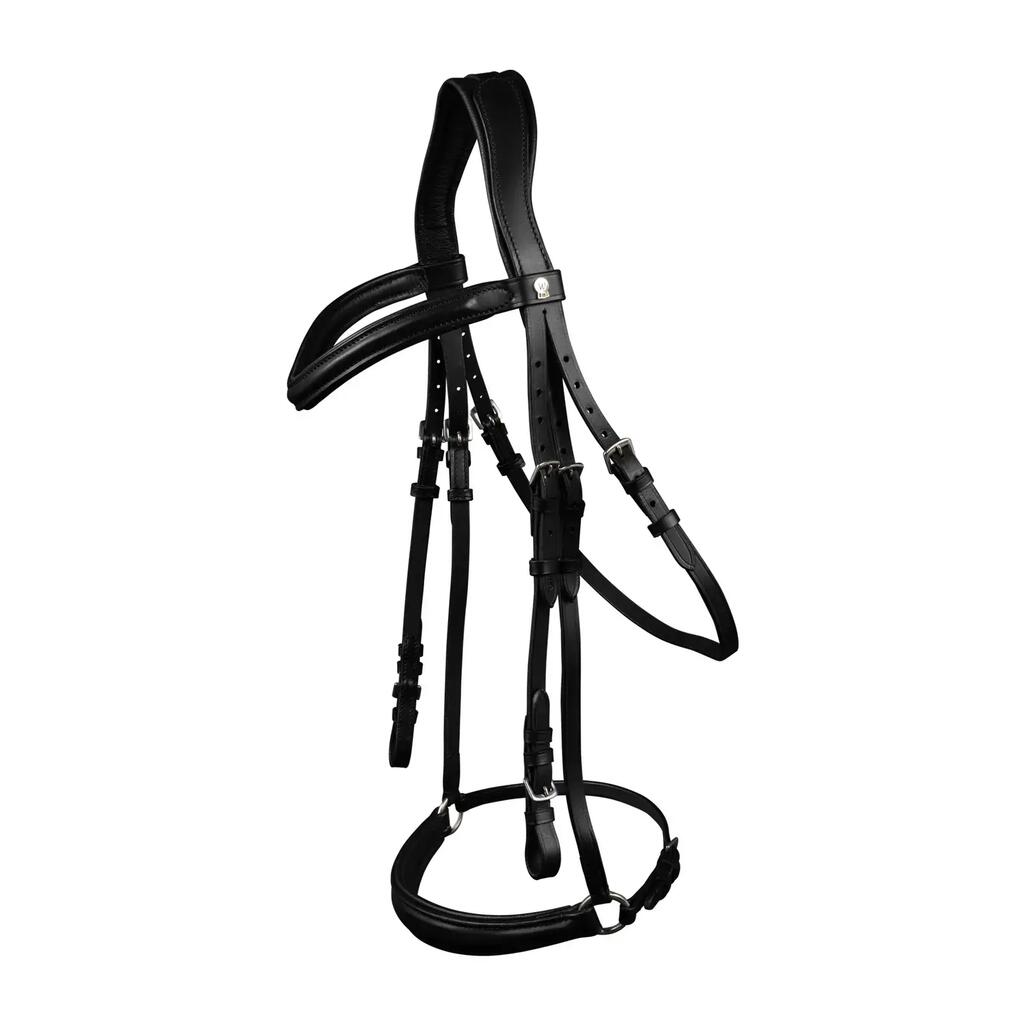 Anatomical crossed noseband riding bridle Waldhausen X-Line London