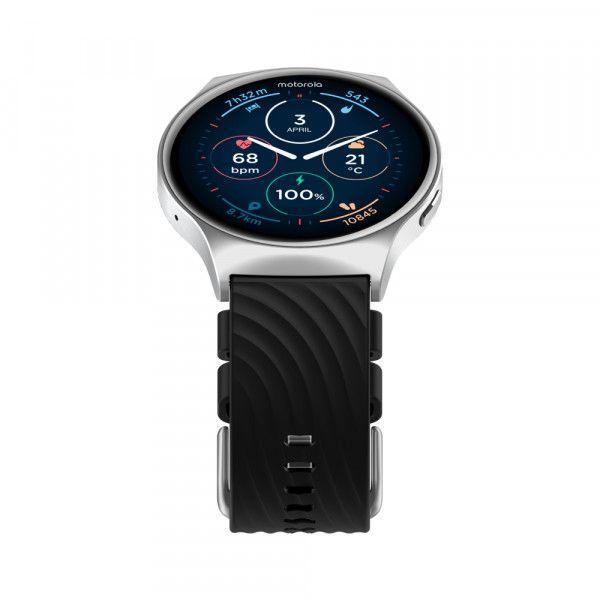 Smartwatch Motorola Moto Watch 120, Ecran AMOLED 1.43", Bluetooth, Asistent AI