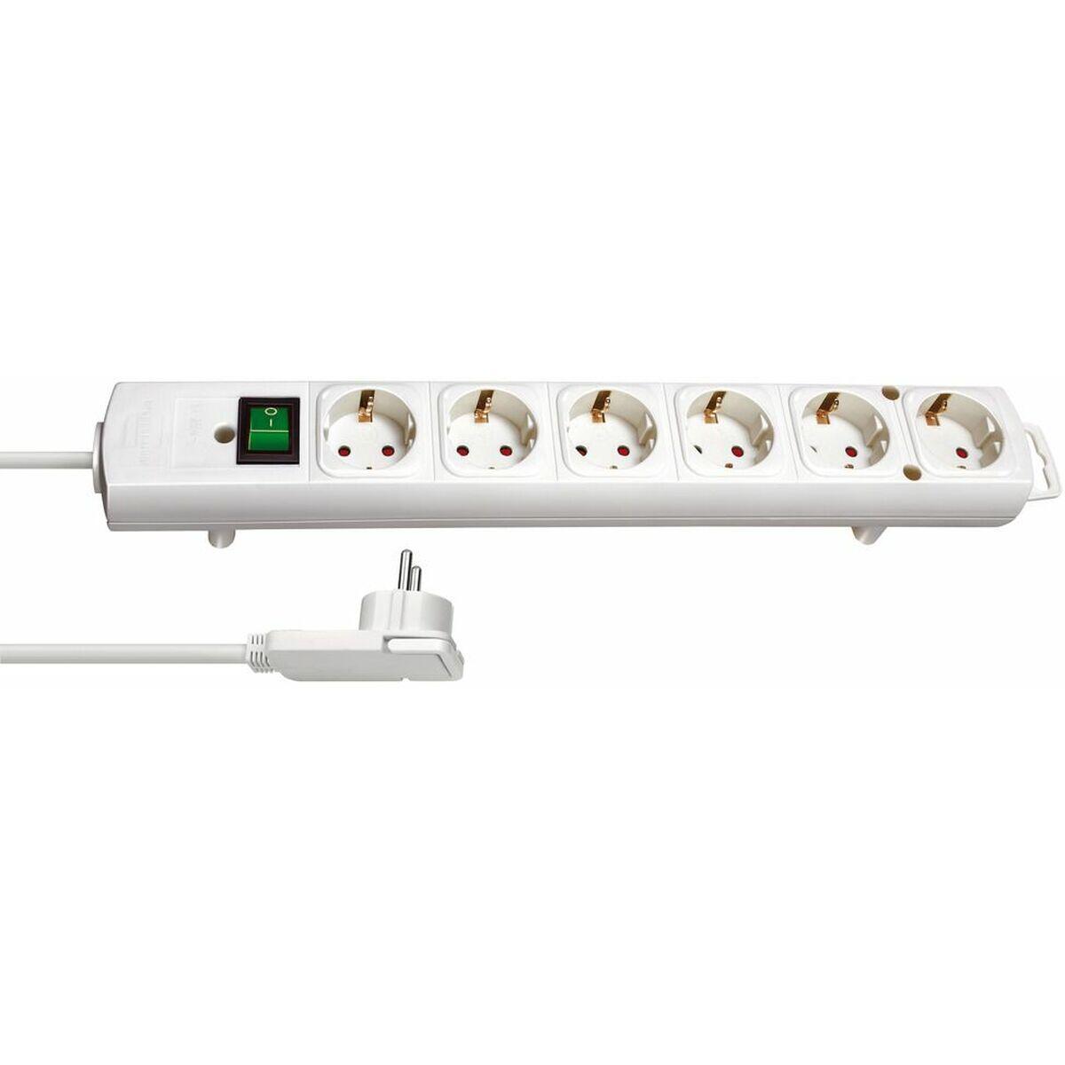 Multiprise 6 Prises avec Interrupteur Brennenstuhl Comfort-Line Plus 3600 W 3/5