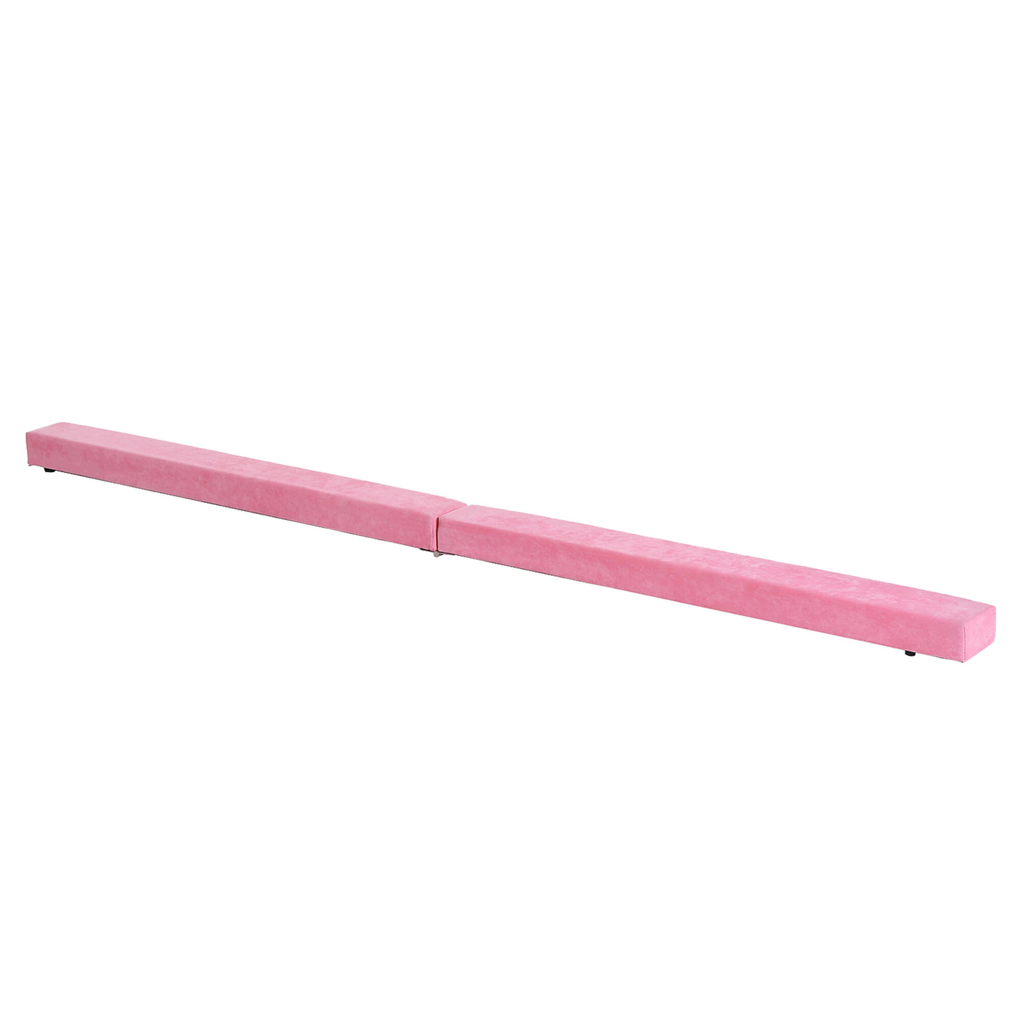 HOMCOM Trave de equilíbrio 210x10x6,5 cm rosa HOMCOM
