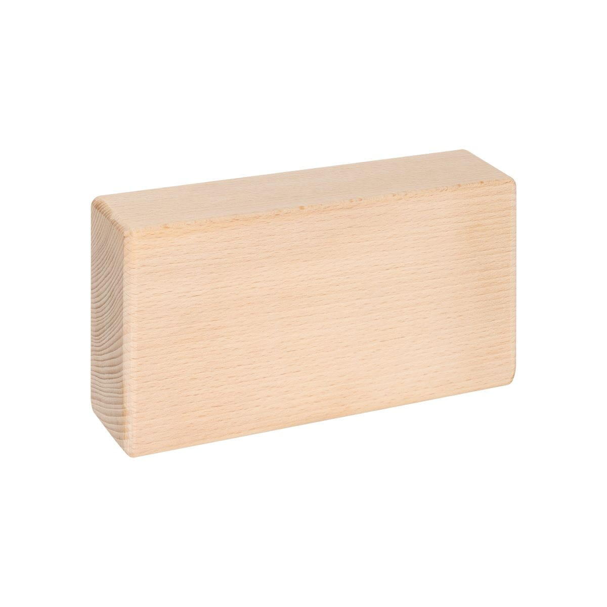 YOA Dřevěný blok na jógu Yoa Basic - buk