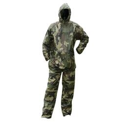 Ensemble de pluie imperméable polyester camo CE M à 3XL