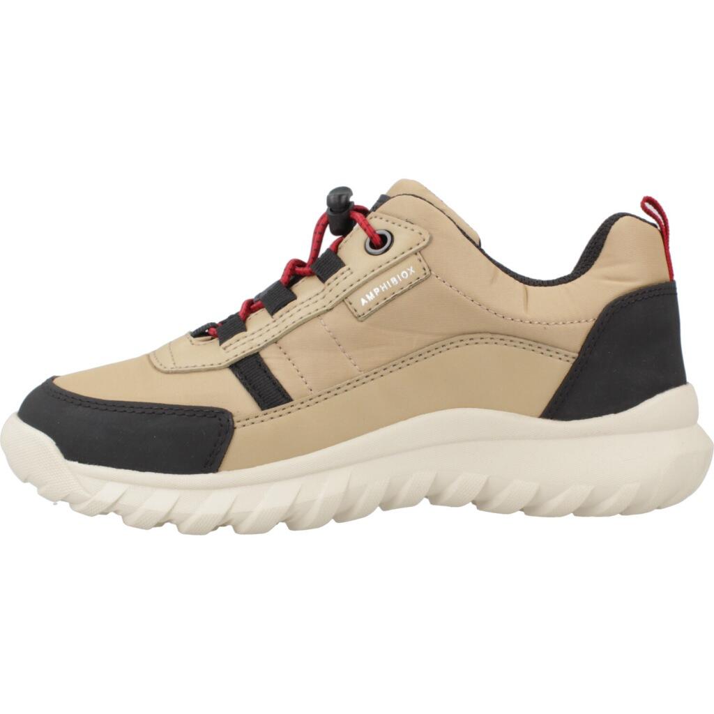 Baskets Geox Modèle J Simbyos Boy B Abx Couleur Brun Clair 2/5