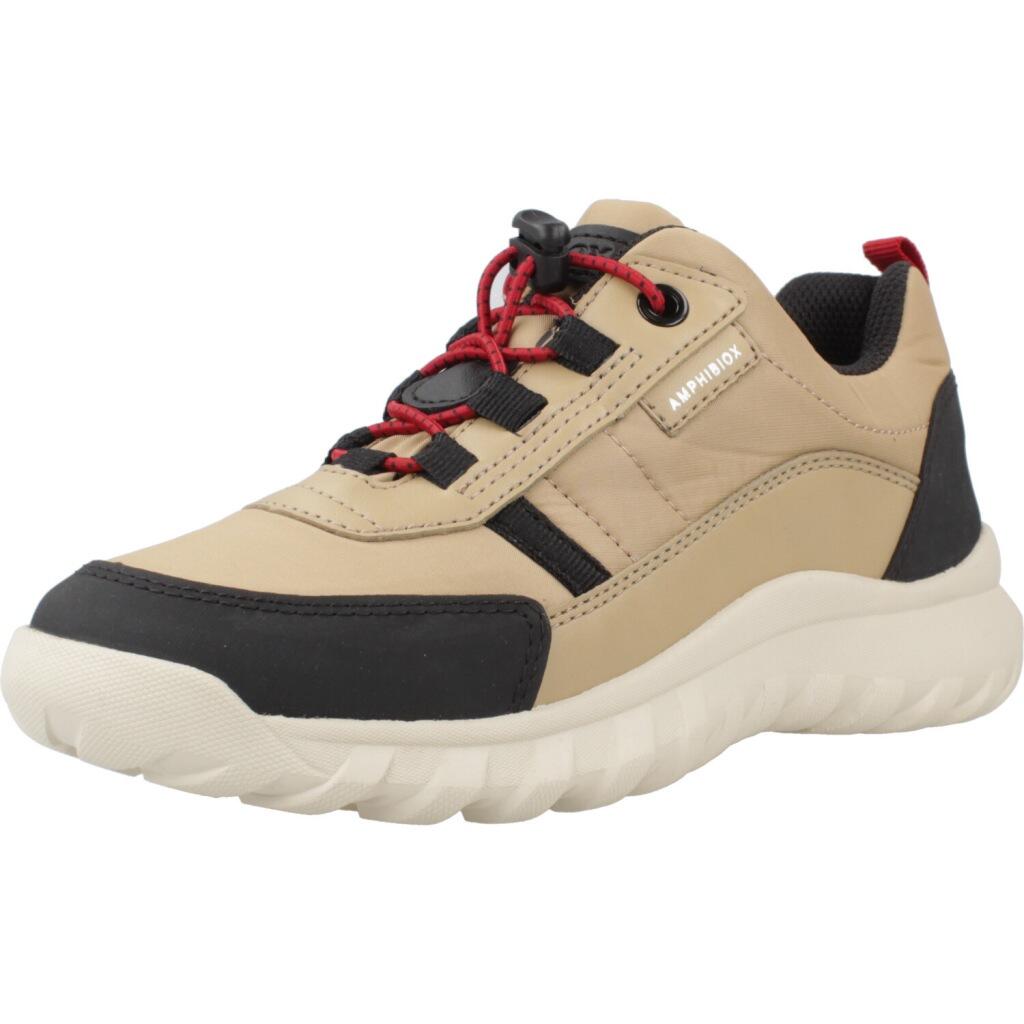 Buty GEOX J SIMBYOS BOY B ABX Jasnobrązowy