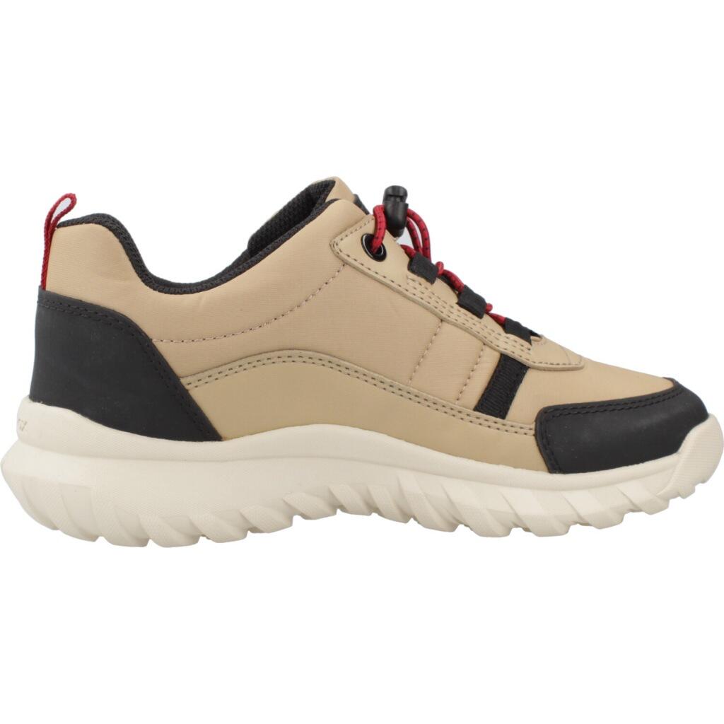 Baskets Geox Modèle J Simbyos Boy B Abx Couleur Brun Clair 4/5