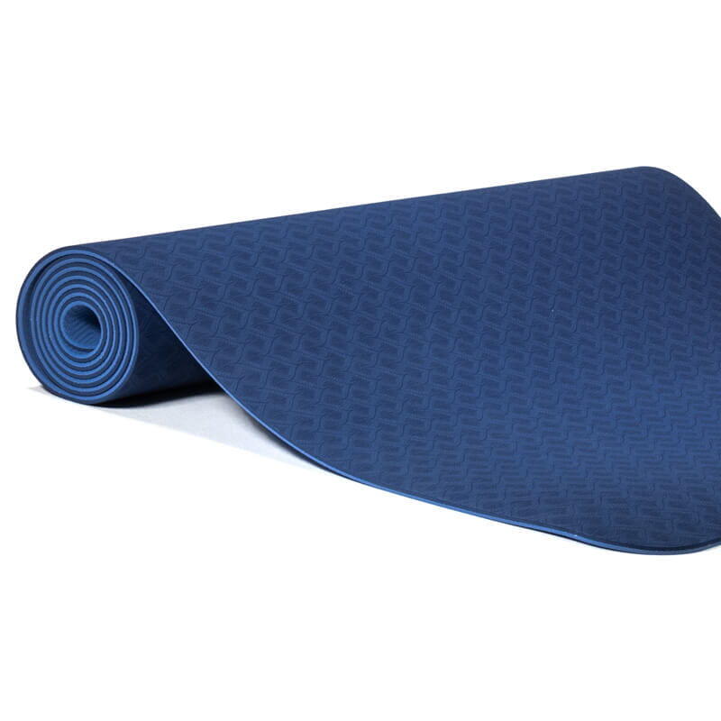 Mata do jogi Yogi Yogini Premium 5 mm - niebieski