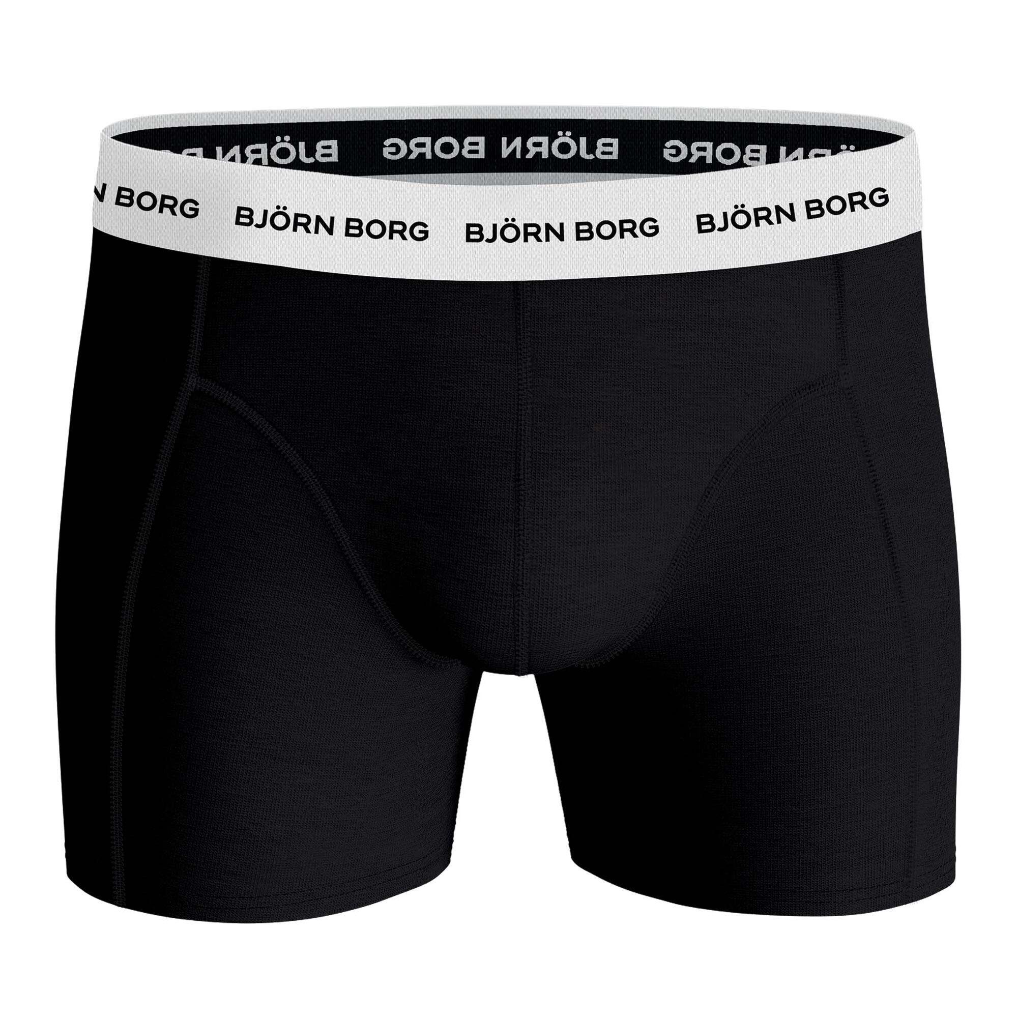 Boxershort Herren 3er Pack Figurbetont-Cotton Stretch Boxer 3P 5/6