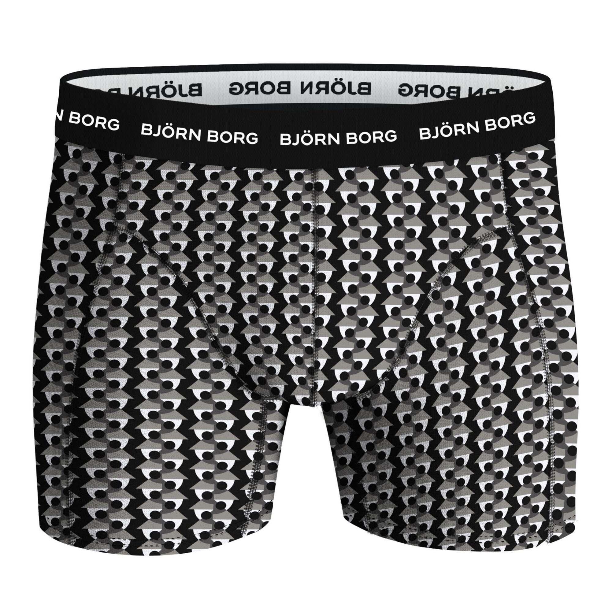 Boxershort Herren 3er Pack Figurbetont-Cotton Stretch Boxer 3P 4/6