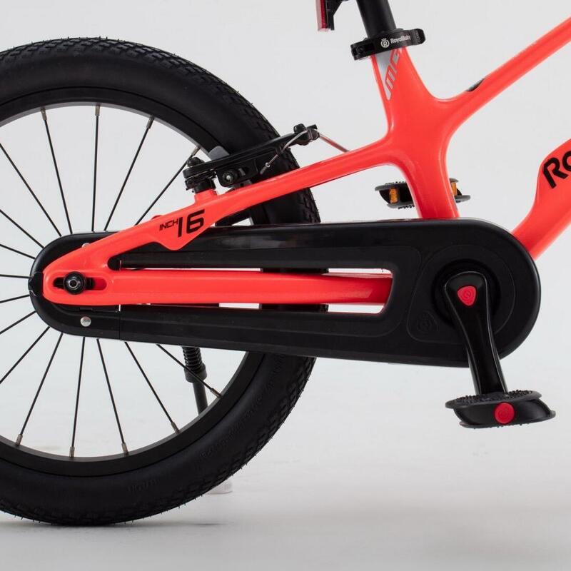 Bicicleta Royal Baby EZ Space Shark, roti 16",  Portocaliu